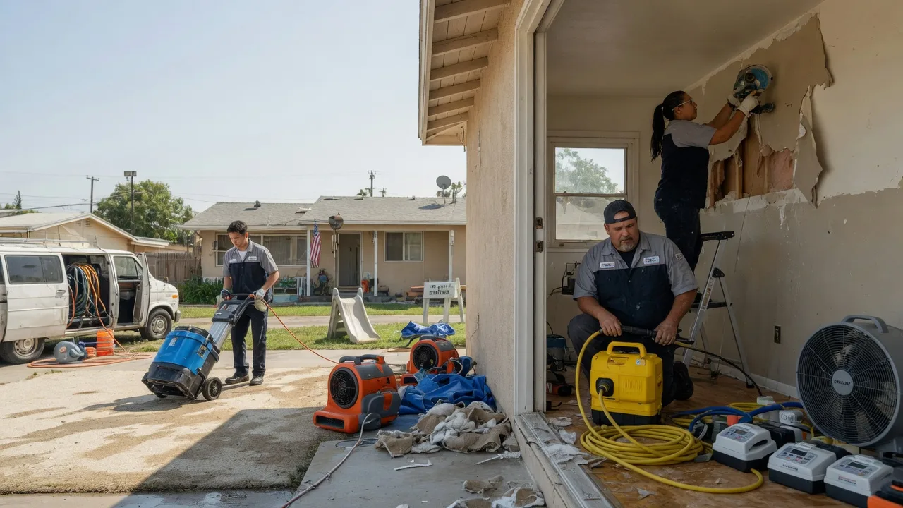 Water Damage Restoration in Concho, OK near me